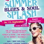 Blues & Soul Summer Splash Flyer