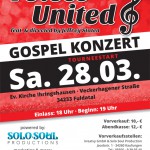 Konzert Black-Gospel-Chor „Voices United“ am 28.03.2015