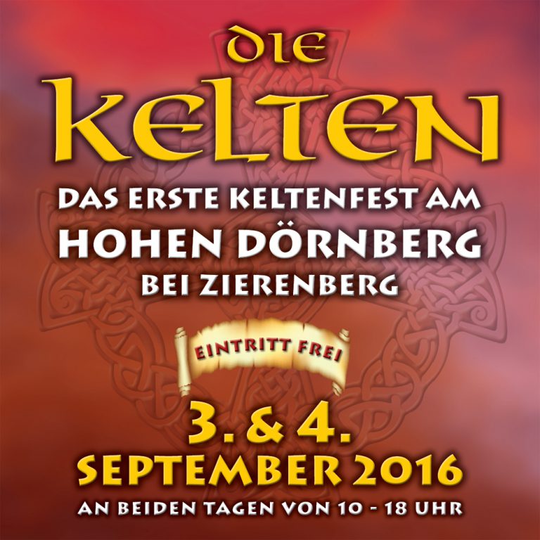 Keltenfest Flyer Vorderseite