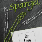 Spargel-Flyer "Schiefer"