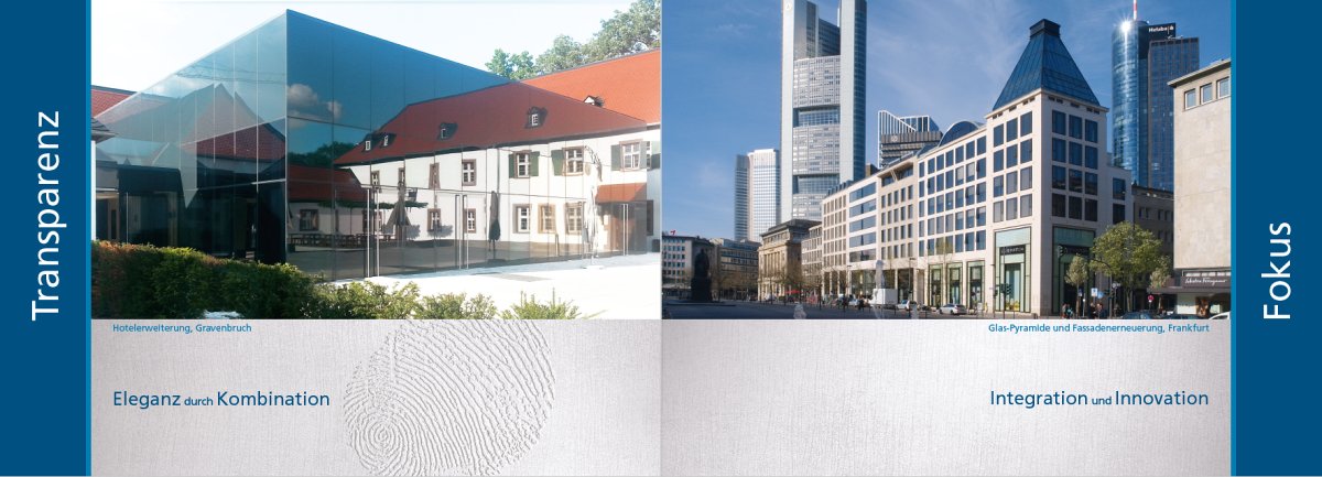 Prospekte und Broschüren